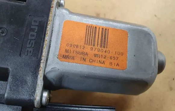 Ford Focus C-MAX Rear door window regulator with motor 31264191AA 973628104 030612979040100