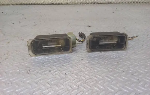 Number plate light