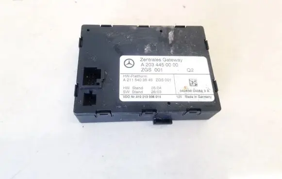 Mercedes-Benz C W203 Other control units/modules a2034450000 zgs001