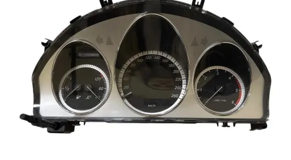 Mercedes-Benz C W204 Speedometer (instrument cluster) A2044402611 A2049003802 A2129020302