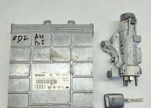 Audi A4 S4 B5 8D Ignition lock 4D0905851E 8D0907557C