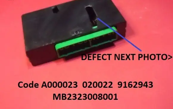 Volvo S70 V70 V70 XC Other control units/modules A000023 020022