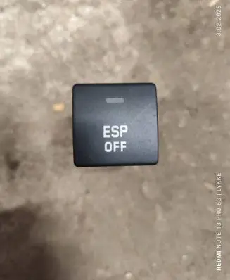 Citroen C4 I ESP (stability program) switch 96476624XT