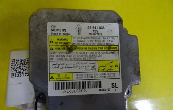 Chevrolet Epica Airbag control unit/module 96641838 5WY67023