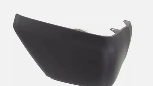 Rear bumper corner part panel trim