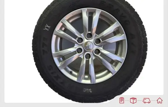 Mitsubishi Pajero R18 alloy rim 4250C973