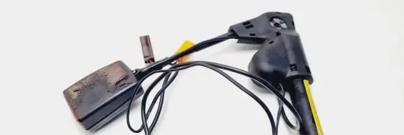 Jaguar X-Type Front seatbelt buckle 1X43F61208AELEG