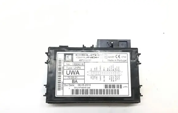 Opel Corsa D Bluetooth control unit module 497316088 13304018
