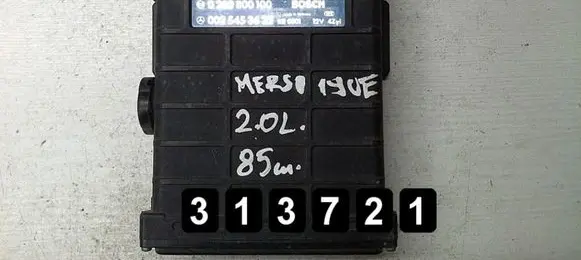 Engine control unit/module