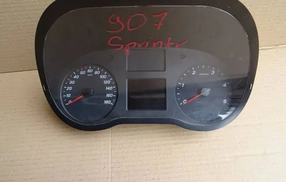 Mercedes-Benz Sprinter W907 W910 Speedometer (instrument cluster) A9079005406 A9079019102 A9079028704