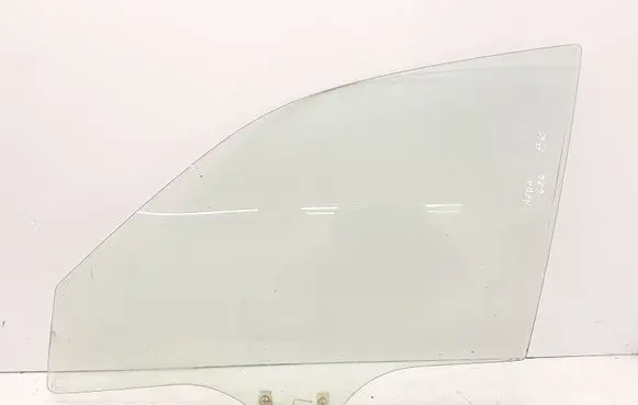 Mazda 626 Front door window glass four-door 43R00014