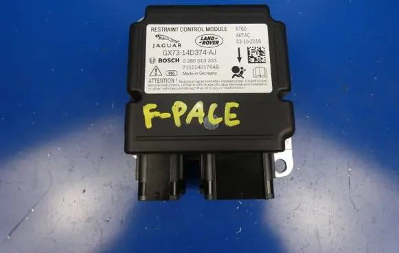 Jaguar F-Pace Airbag control unit/module GX7314D374AJ 0285013333 7110143176AB