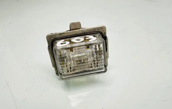 Number plate light