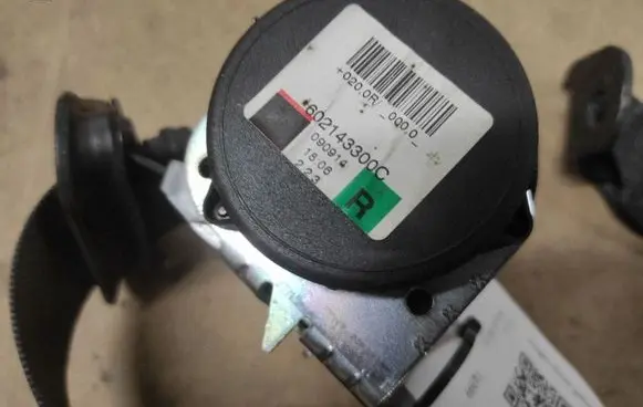 Opel Astra H Rear seatbelt 602143300C 090914 13296179