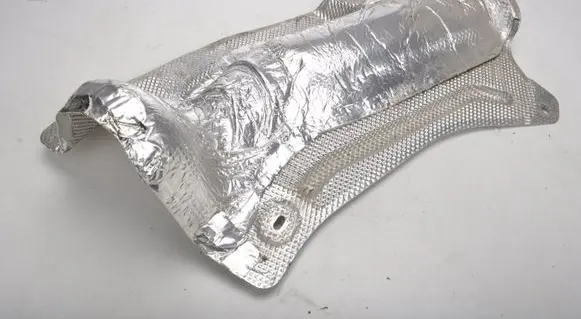 Heat shield in engine bay