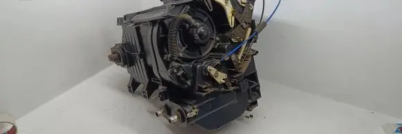 Interior heater climate box assembly