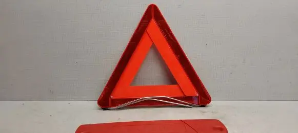 Emergency warning sign