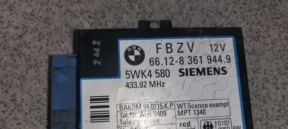 BMW 7 E65 E66 Other control units/modules 66128361944