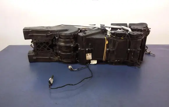 Interior heater climate box assembly