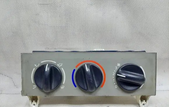 Interior fan control switch