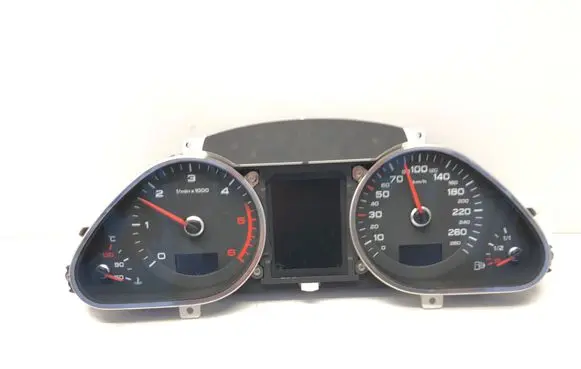 Audi A6 S6 C6 4F Speedometer (instrument cluster) 4F0920933Q 503002321802