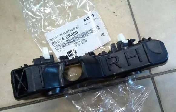 KIA Picanto Front bumper mounting bracket 86514-G6000