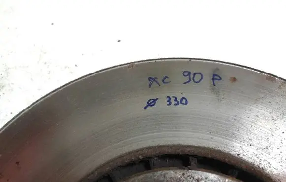 Volvo XC90 Front brake disc