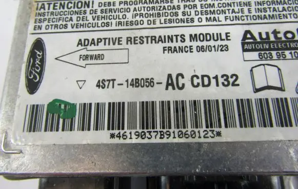 Ford Mondeo Mk III Airbag control unit/module 4S7T14B056AC