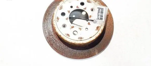 Honda Jazz Rear brake disc neventiliuojamas
