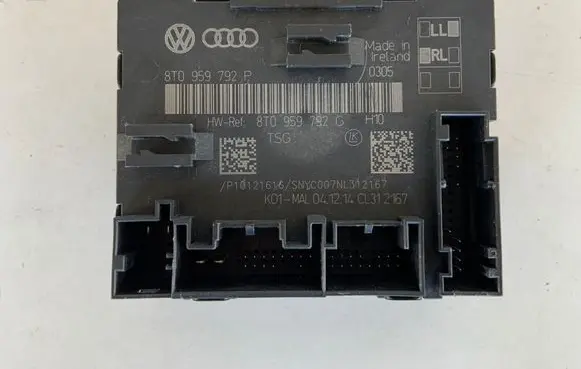 Audi S5 Facelift Door control unit/module 8T0959792P 8T0959792G