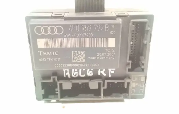 Audi A6 S6 C6 4F Door control unit/module 4F0959792B 4F0910793B