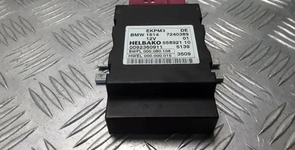 BMW 7 F01 F02 F03 F04 Fuel injection pump control unit/module 16147240389 7240389