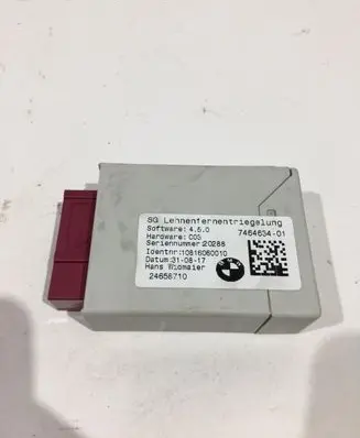 BMW X1 F48 F49 Seat control module 7464634