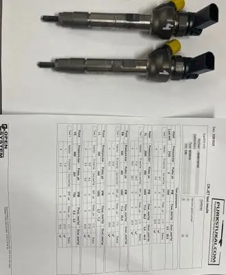 BMW 5 G30 G31 Fuel injector 0445110743