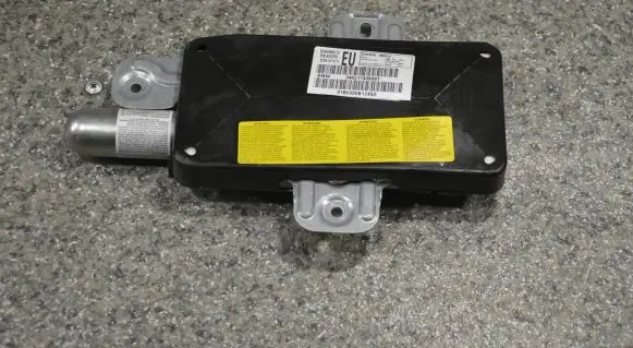 Front door airbag