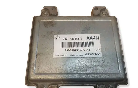 Opel Meriva B Engine control unit/module ECU 12647212 12642927