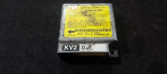 KIA Carnival Airbag control unit/module 0k553677f0a g13011