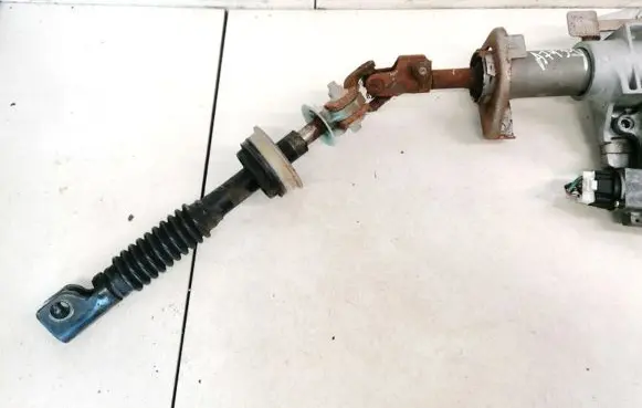 Steering wheel axle