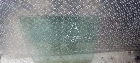 Mitsubishi Lancer Rear door window glass