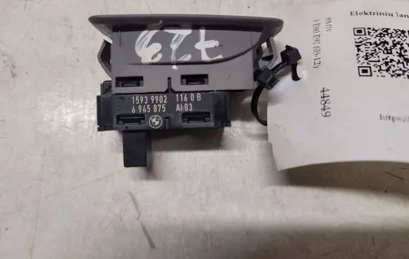 BMW 3 E90 E91 Electric window control switch 6945875 15939902