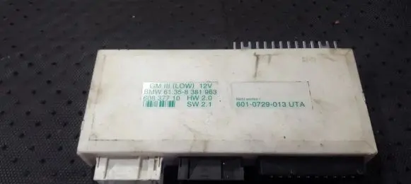 BMW 5 E39 Comfort/convenience module 61358381963 60837710