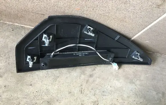 Tesla Model S Dashboard side end trim 102836200A 1028360