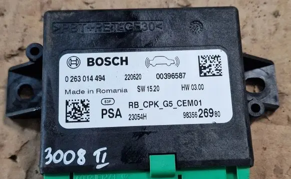 Peugeot 3008 II Other control units/modules 0263014494