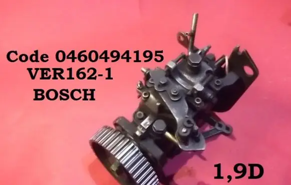 Peugeot 806 Fuel injection high pressure pump 0460494195 VER1621