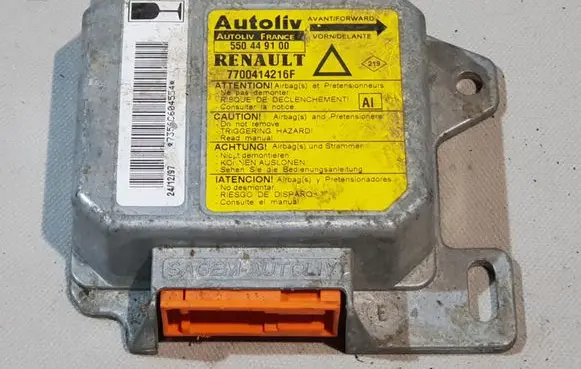 Renault Laguna I Airbag control unit/module 7700414216F