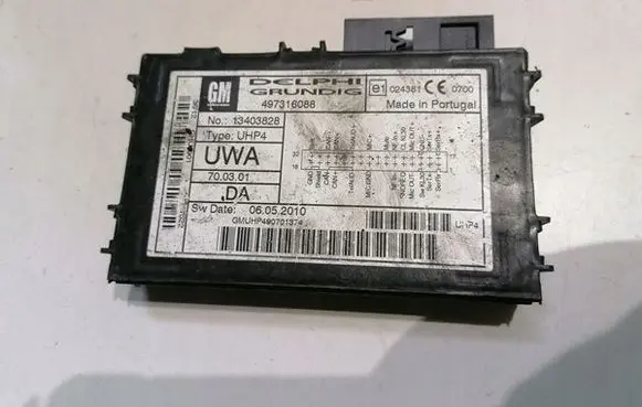 Opel Corsa D Bluetooth control unit module 13403828