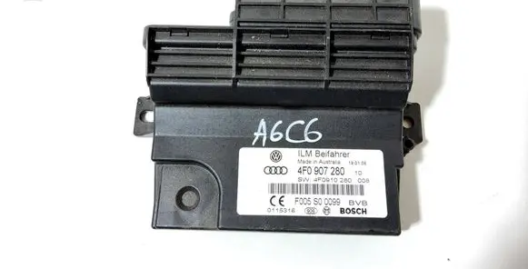 Audi A6 S6 C6 4F Comfort/convenience module 4F0907280 4F0910280 F005S00099