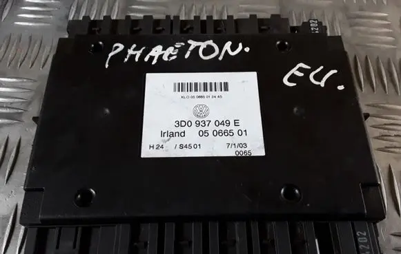 Volkswagen Phaeton Comfort/convenience module 3D0937049E 05066501 10400565160