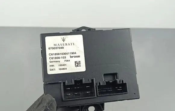 Maserati Quattroporte Other control units/modules 670037049