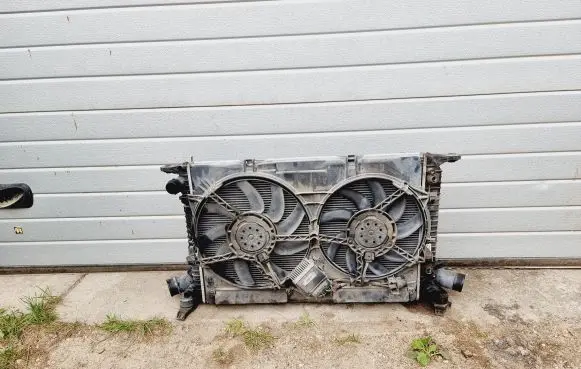 Audi A4 S4 B8 8K Radiator set 993328L 96618 0023056